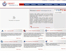 Tablet Screenshot of ornettech.com